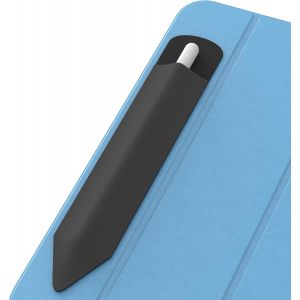 Étui Pour Pencil Compatible Avec Apple Pencil 1/2 Et Autres Styles,Pochette Élastique Pour Protéger Et Conserver Avec Fonction D'attache,Fixable Sur L'étui De L'tablette.[N186] - Neuf