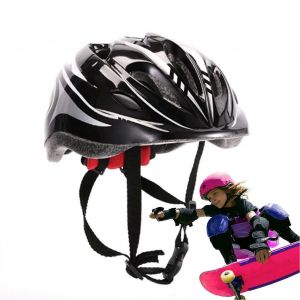 Casques De Velo Pour Tout-Petits De 5 A 10 Ans, Gar&ccedil;ons Et Filles, Confortables, Noirs - Neuf