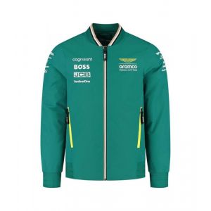 Bomber Aston Martin F1 Team Officiel Formule 1 - Vert Homme - Neuf