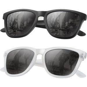 Lunettes De Soleil Homme Femme Polarisées Lunette De Soleil Classique Protection Uv 400 - Neuf