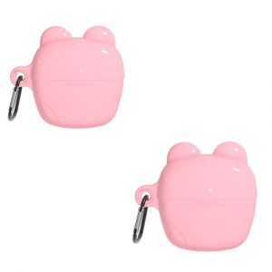 Boîte de rangement de masque d'ours 2 pièces Boîte de rangement de voyage La boîte de pulvérisation d'alcool peut transporter une boîte de rangement (rose) - Neuf