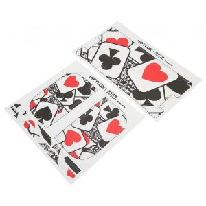 Autocollant De Console De Jeu Cool Dr&ocirc;le R&eacute;sistance Aux Rayures Housse De Protection Anti-Poussi&egrave;re Pour Console De Jeu Steam Deck Noir Rouge Atout - Neuf