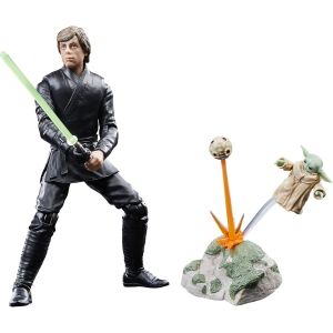 Sansh-The Black Series, Luke Skywalker Et Grogu, Pack De 2 Figurines, Échelle De 15 Cm, Le Livre De Boba Fett - Neuf