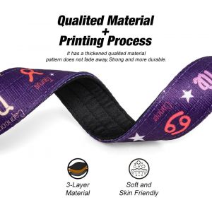 Collier Tactique Pour Chien Avec Boucle En Métal, Collier Réglable Pour Chien, Largeur 3,8 Cm, Résistant Et Confortable Pour Les Chiens De Taille Moyenne À Grande (Géométrique L) - Neuf