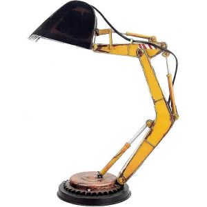 Digger Lampe De Bureau Lampe De Table Mobile Led - Unique Excavator Lampe De Bureau Décoration,Style Industriel Ex - Neuf
