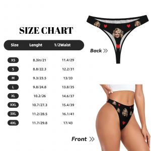 Cadeau Pour Hommes Boxers De Visage S Cadeau De Saint-Valentin Photo E Sous-Vêtements Design Boxer D'anniversaire Pour Petit Ami Mari -Thong-1-Xl - Neuf
