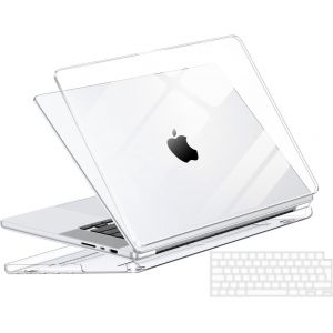 LORANKA-Coque Compatible avec MacBook Pro 14 Pouces M5 2025-2021 M4 M3 M2 M1 Pro Max A3434 A3112 A3401 A3185 A2992 A2918 A2779 A2442, Rigide Housse de Protection Crystal & EU Protection Clavier TPU - Neuf