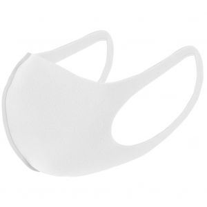 Masque De Protection Anti-Poussiere En Mousse Respirante Pour Le Visage Et La Bouche, Ideal Pour Le Cyclisme En Plein Air Et La Course A Pied (Blanc) - Neuf