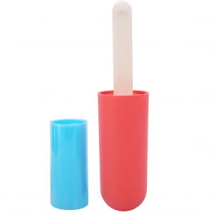 Hjlian Brosse Nettoyante Pour Vetements, Canape, Drap De Lit, Rouleau Adhesif, Poils D'animaux (Rouge Pasteque) - Neuf