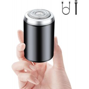 Rasoir Electriques Hommes, Mini Easoir Électrique Homme Pour Voyages, Wet & Dry Tondeuse Barbe Homme, 2025 Nouveau Rechargeable Shaver Multifonctionnel Tondeuse Intime Pour Hommes & Femmes - Neuf