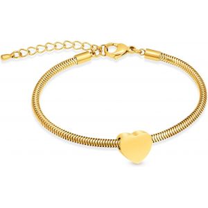 Mini Bracelet Urne En Forme De C?ur Pour Cendres Pour Femmes Et Filles - Bracelet Urne Funéraire En Acier Inoxydable Pour Cendres Souvenirs Souvenirs Cadeaux - Neuf