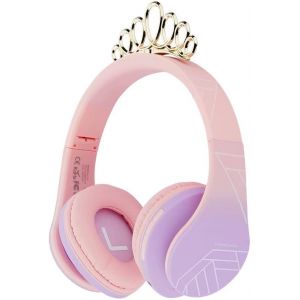 Casque Bluetooth Enfant, P2 Casque Audio pour Enfants avec Volume limité à 85db, Écouteurs sans Fil et Filaires, Casque Pliable et Réglable, Confortable, avec Micro intégré, Micro SD Slot - Neuf