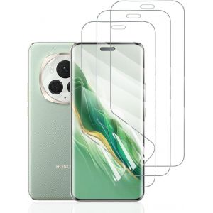 Kal-Lot De 3 Films Hydrogel Pour Honor Magic6 Pro - En Tpu Souple - Transparent - Résistant Aux Rayures - Pas De Bulles (Verre Non Trempé) - Neuf