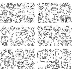 ChenQuanSarl-Rouleau De Papier À Dessin, Papier À Dessin Pour Peinture Couleur, Rouleau De Papier Animal Pour Stimuler La Créativité (Blanc) - Neuf