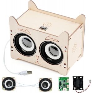 KAAQL-Enceinte Bluetooth Diy-Kit De Construction Électronique-Expériences Scientifiques Pour Enfants-Haut-Parleur Bluetooth-Jouet Stem-Idées Cadeaux Cool Pour 8-12 Ans - Neuf