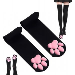 Jgd-Costume Mignon De Patte De Chat, Cosplay Kawaii Doux 3d Orteils Haricots Sans Doigts Pattes De Chat Cosplay Ensemble Pour Femme - Neuf