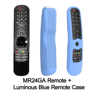 MR24GA Magic Remote compatible avec les téléviseurs LG, compatible avec tous les téléviseurs LG 2020-2024 avec fonction voix et pointeur-Remote and Case3 - Neuf