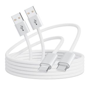 Thef-Câble Usb C Carplay Pour Iphone 16 Pro Max 16e 15 Plus, [1m+0.3m] Câble Type C Charge Rapide 18w Pour Apple Carplay Et Android Auto, Câble Usb Vers Usb C Pour Ipad 10 Galaxy S24 A15a25 A55 A35 P - Neuf