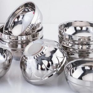 Bol Isol&eacute; En Acier Inoxydable &Agrave; Double Paroi Pour La Maison,Le Restaurant Et La Cantine - Neuf