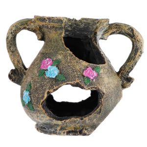 R&eacute;sine Vase de D&eacute;coration d'Aquarium - Paysage Ornements pour l'eau Douce et l'eau Sal&eacute;e des R&eacute;servoirs de Poissons, 10 Pouces de Taille, Mat&eacute;riau Durable - Neuf