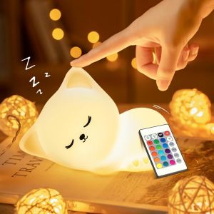 Veilleuse Enfant Veilleuse Bébé,16 Couleurs+Télécommande Veilleuse Rechargeable+Sans Fil, Veilleuse Bebe Deco Chambre Bebe Veilleuse Bébé,Veilleuse Enfant Rechargeable Veilleuse Bebe,Déco Chambre Béb - Neuf