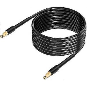 Pour nettoyeurs haute pression Karcher K2 K3 K4 K5 K6 K7 (6 m) Kit de nettoyage de tuyau de remplacement haute pression 6 m/8 m/10 m/15 m-8 m-Quick et vis M22 - Neuf