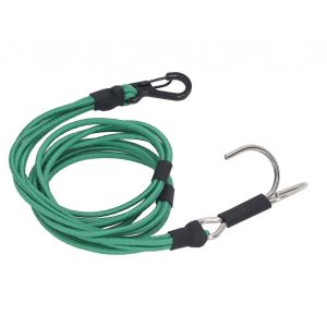 Corde d'évacuation RC verte, sangle de treuil en caoutchouc, alliage d'acier inoxydable, corde RC solide avec crochet à boucle pour voiture RC 1/10 1/8 - Neuf