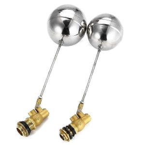 Vanne à flotteur Vanne en laiton Réservoir automatique d'eau en acier inoxydable pour bovins - 3/4 pouce SZRH A-F - Neuf