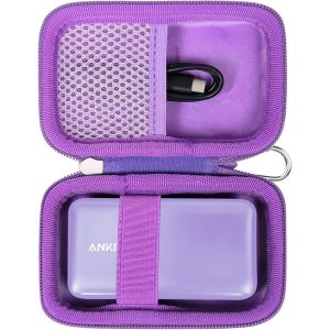 JGD-&Eacute;tui de Transport Rigide de Remplacement pour Anker Nano 30w/Anker 533 Power Bank 30W, Housse de Voyage de Rangement pour Anker 10 000 mAh Power Bank - Neuf