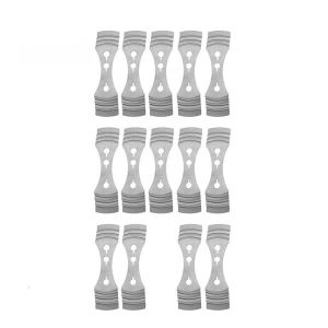 Dispositif De Centrage De M&egrave;che, Paquet De 14 Argent - Neuf