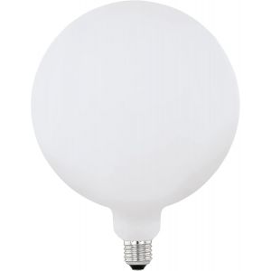 Lampe Led E27 Dimmable, Big Size, Ampoule Globe De Très Grande Taille En Verre Blanc Opale, 4,5 Watts (Correspond À 40 Watts), 470 Lumens, Blanc Chaud, 2700 Kelvin, G200, Ø 20 Cm[Amp746351] - Neuf