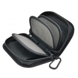 Sac De Rangement De Leurres De Pêche Portable,Sac De Matériel De Pêche Étanche,Sac Organisateur De Leurres,Étui Portefeuille D'appâts Pour Organiser L'accès À La Pêche-Noir - Neuf