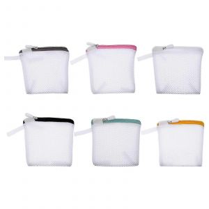 6pcs machine &agrave; laver sacs &agrave; linge voyage maille filet sacs &agrave; linge organisateur de rangement - Neuf