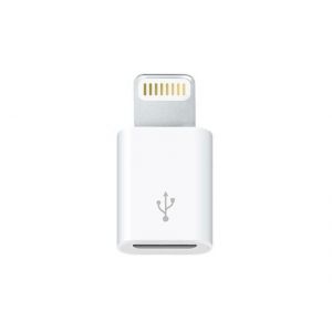 Adaptateur Micro USB vers Lightning Apple Iphone blanc - Neuf