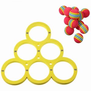 Jouets de piscine &agrave; balles rebondissantes, balles souples flottantes, jouet interactif-Triangle - Neuf