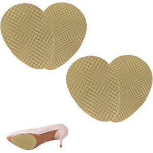(Kaki) 2 Paires De Patins Antidérapants Pour Chaussures, Semelles Autocollantes, Pour Hommes Et Femmes - Neuf