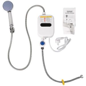 Chauffe-eau instantané douche 220V robinet de salle de bain 3500W prise UE - Neuf
