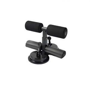 Dispositif Auxiliaire D'entraînement Abdominal,Équipement D'exercice Assis Portable Pour Gymnase À Domicile D'abdominaux,Double Ventouse Double Barre Noire - Neuf