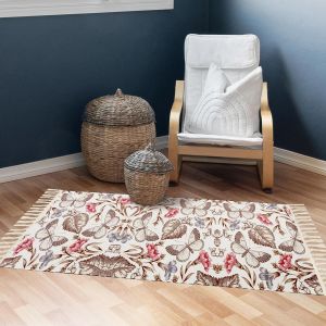 Sjzg-Tapis Vintage Pour Salon, Chambre &Agrave; Coucher, Salle &Agrave; Manger, Tapis Antid&eacute;rapant Doux &Agrave; Poils Courts Pour Un Nettoyage Facile, Tapis Traditionnel Chic Pour Salon, Chambre &Agrave; Coucher, Salle &Agrave; - Neuf