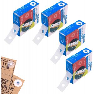 1000 Pi&egrave;ces ?Illets De Renfort Oeillets &Eacute;tiquettes Classeur Renforts Autocollants Protecteurs De Trou Pour Feuilles Mobiles (Ext&eacute;rieur 15 Mm, Int&eacute;rieur 6 Mm) - Neuf