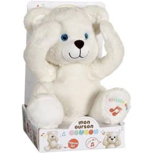 TDRFL-Peluche Ourson Coucou-25 Cm-Mixte-Plush - Neuf