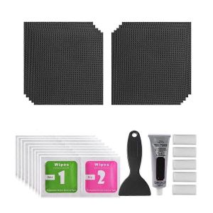 Kit De R&eacute;paration De Patch De Trampoline Tente De Camping Trampoline Kit De Fixation De Patch &Eacute;tanche Tapis De R&eacute;paration Outil De R&eacute;paration De Trou De D&eacute;chirure - Neuf