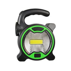 Lampe De Camping Polyvalente De 100 Lumens - Lampe De Travail Cob &Agrave; Piles Avec Deux Modes Et Design Compact Pour Les Aventures En Plein Air - Neuf
