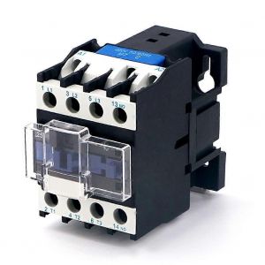 Relais contacteur CA triphase tripolaire CJX2-2510 24-380 V 50/60 Hz monte sur rail DIN - Neuf