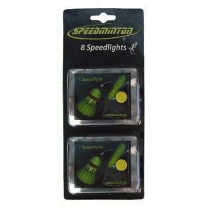 Speedminton Speedlights 6 Speedlights Phosphorescents Noir / Jaune - Neuf