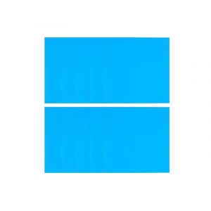 Lot de 10 patchs de r&eacute;paration autocollants pour rev&ecirc;tement de piscine en PVC &iquest; Vinyle imperm&eacute;able pour produits gonflables - Neuf