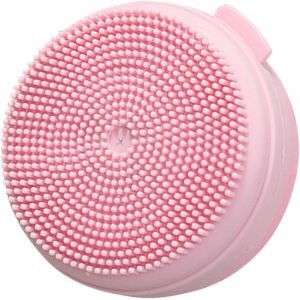 2pcs Brosse Exfoliante Corps De Salle De Bain Silicone Avec Boîte À Savon Épurateur De Corps Brosse Portable Pour Douche Et NettoEn Profondeur - Neuf