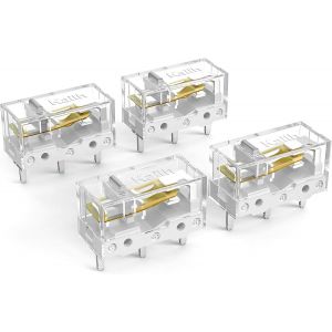 Kailh Sword GM X Micro Switch pour Souris de Jeu,100 Millions de clics (4 pièces) - Neuf