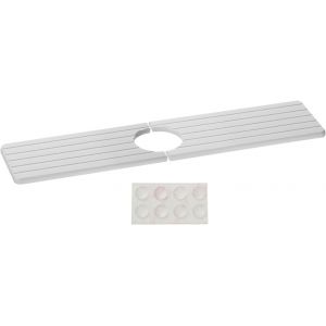 Kalanka-Eau Évier Éclaboussures Garde Tapis Diatomée Boue Absorbant Coussinet Pour Cuisine Quotidien Utilisation - Blanc, Carré - Neuf