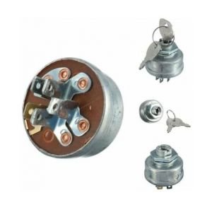 Interrupteur d'allumage et de démarrage pour tondeuse à gazon et tracteur, outils à 5 broches, interrupteur d'allumage et de démarrage avec clé pour - Neuf